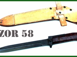 Nůž SA58 originál armádní bajonet na samopal