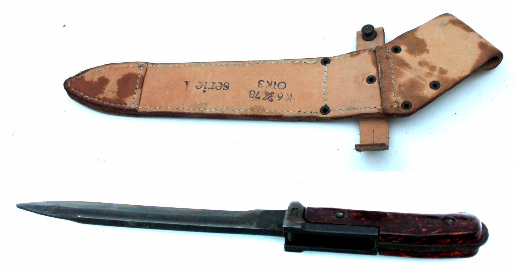 Nůž SA58 originál armádní bajonet na samopal - Image 7