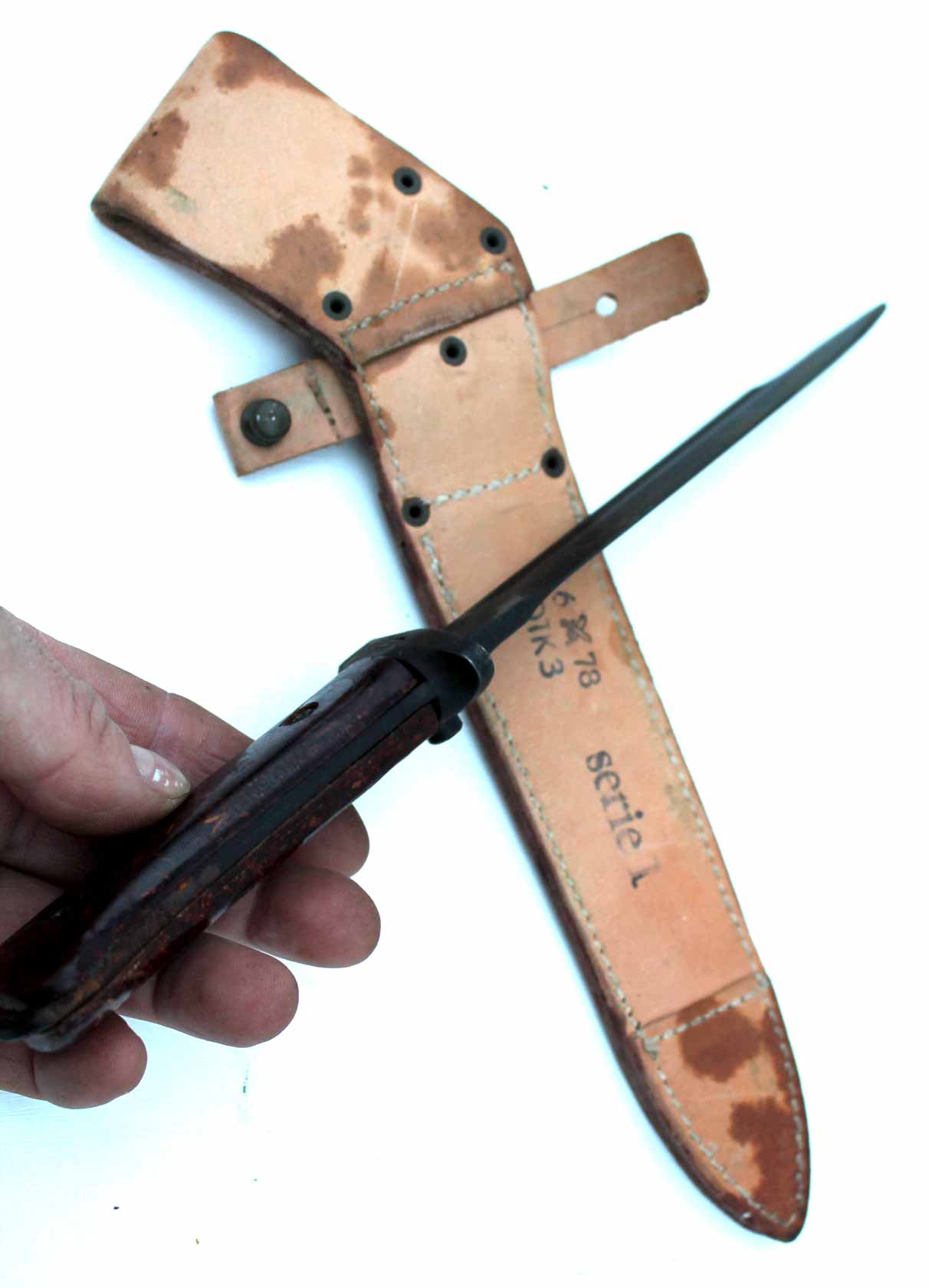 Nůž SA58 originál armádní bajonet na samopal - Image 3