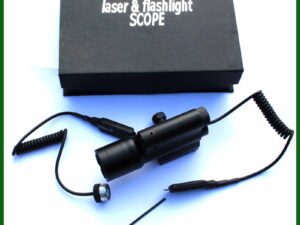Posviť a zaměř" - laser a LuxeonLED v jednom.