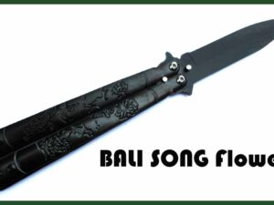 Motýlkový nůž Bali song Flowers