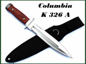 Oboustranná lovecká dýka Columbia - bodák 33cm.