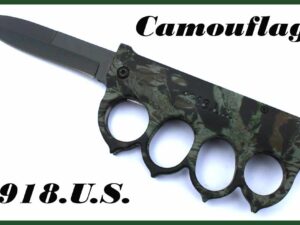 Boxer a vystřelovací nůž Camouflage 1918.U.S. v jednom celku s bodcem.