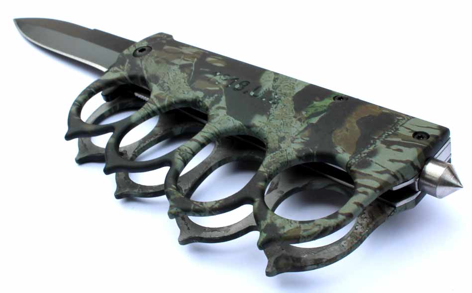 Boxer a vystřelovací nůž Camouflage 1918.U.S. v jednom celku s bodcem. - Image 9