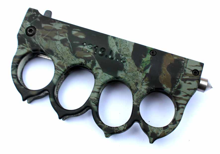Boxer a vystřelovací nůž Camouflage 1918.U.S. v jednom celku s bodcem. - Image 2