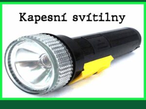 Kapesní a taktické svítilny