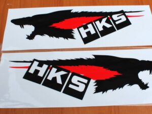 Samolepky párové HKS Wolf